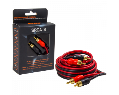 Межблочный кабель AMP SRCA-3 3м медь