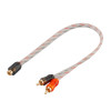 Y-коннектор DL Audio Barracuda YRCA 1F2M