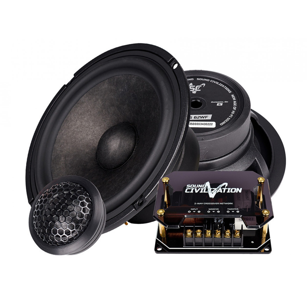 2-х компонентная акустика KICX MS 62 Sound Civilization