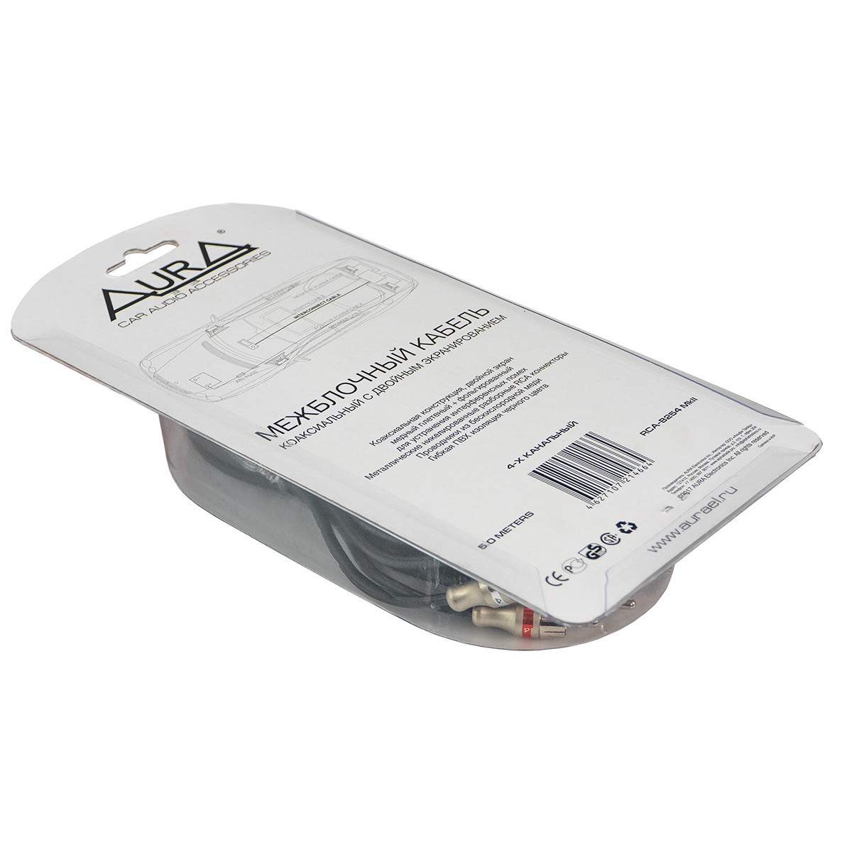 Межблочный кабель Aura RCA-B254 MKll