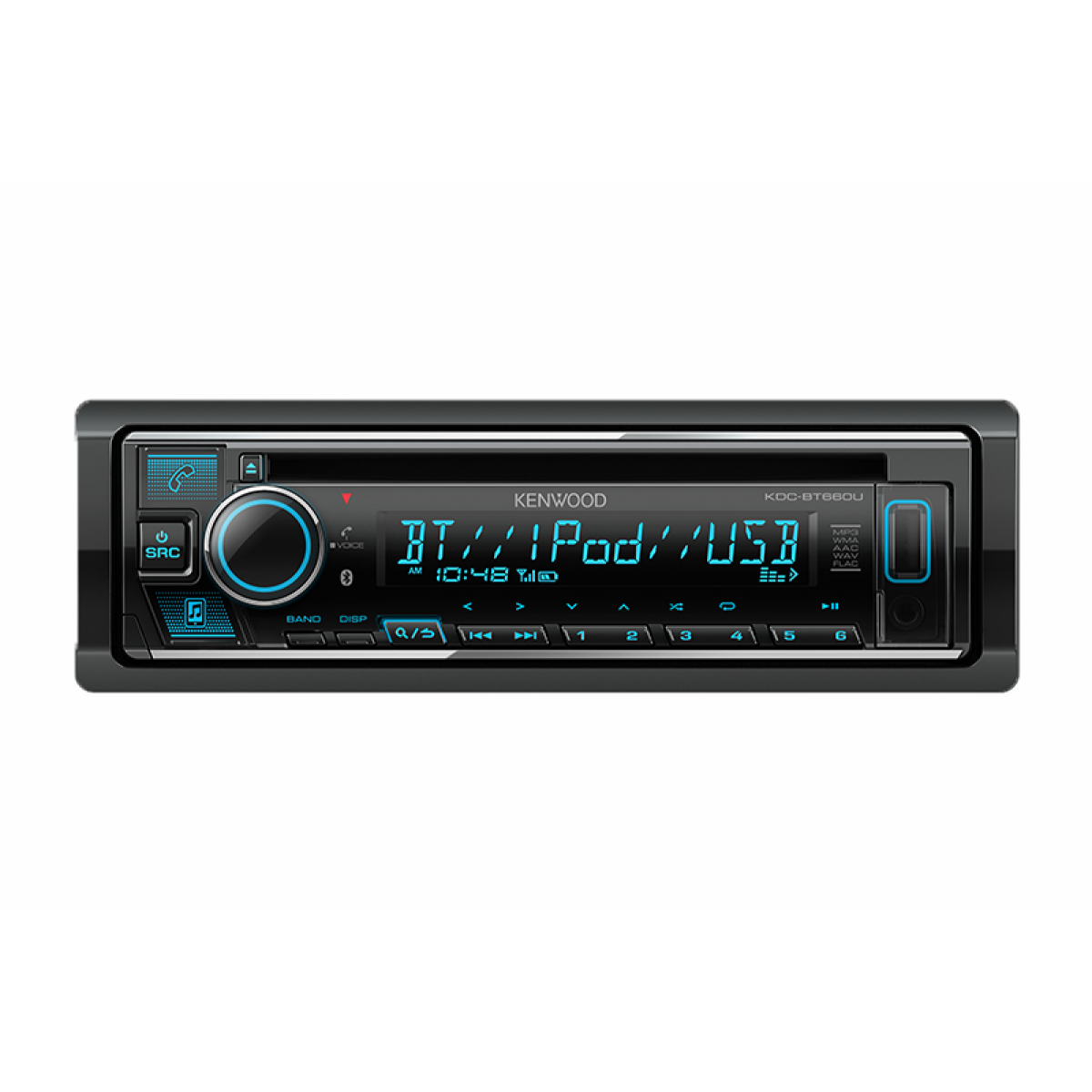 Головное устройство Kenwood KDC-BT660U DSP