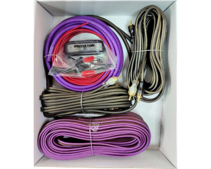 Комплект проводки Predator Audio 8GA KIT - 4CH