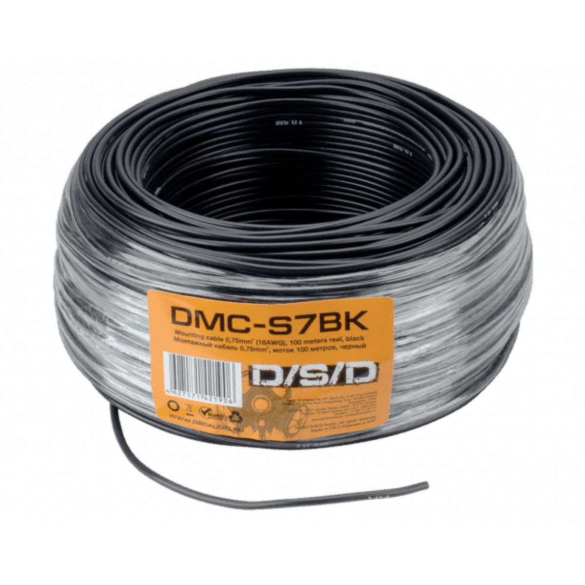 Акустический кабель DSD DMC-S7BK 1x0,75мм2