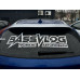 Наклейка Bassvlog Громкие Автомобили 80 см голографическая