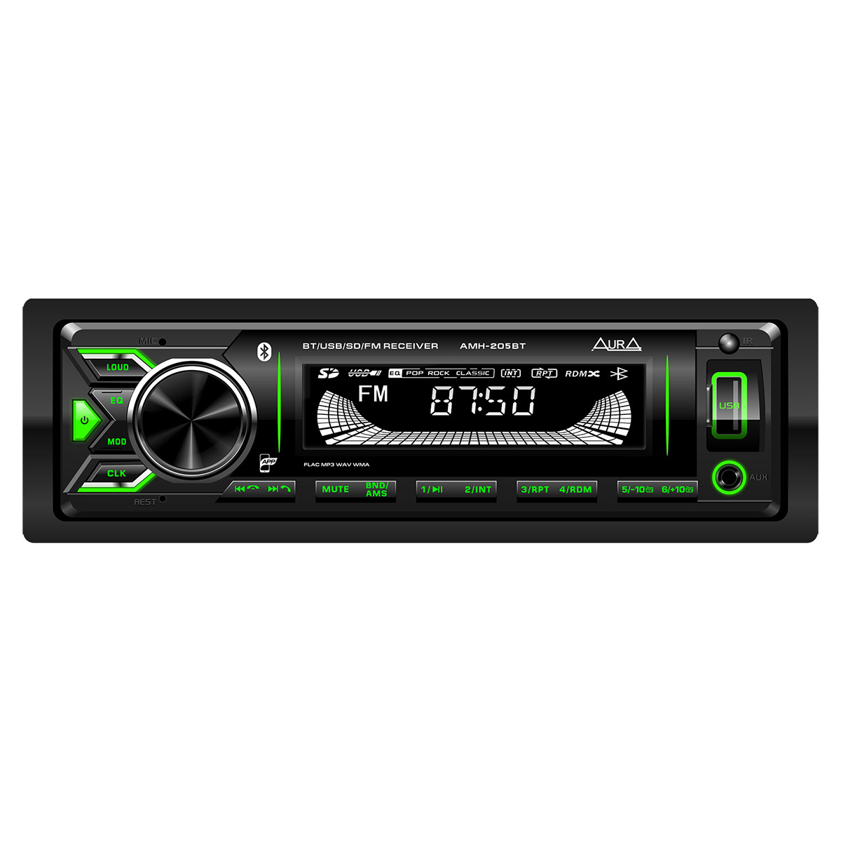 Головное устройство Aura AMH-205BT