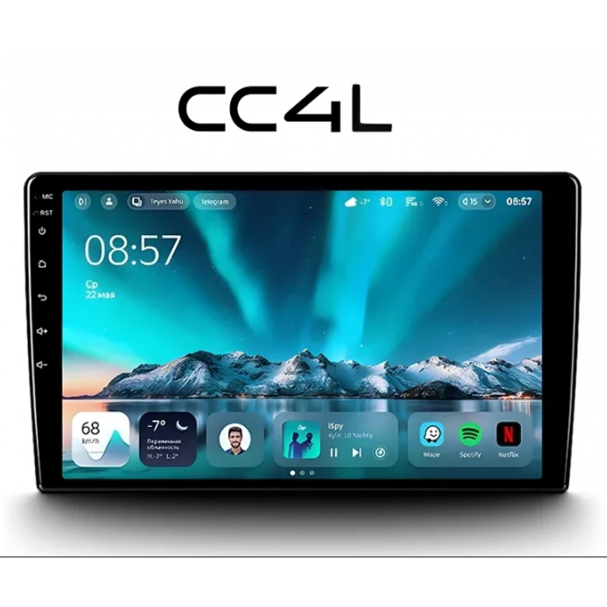 Android магнитола Teyes (CC4L 4+64GB, 9 дюймов)