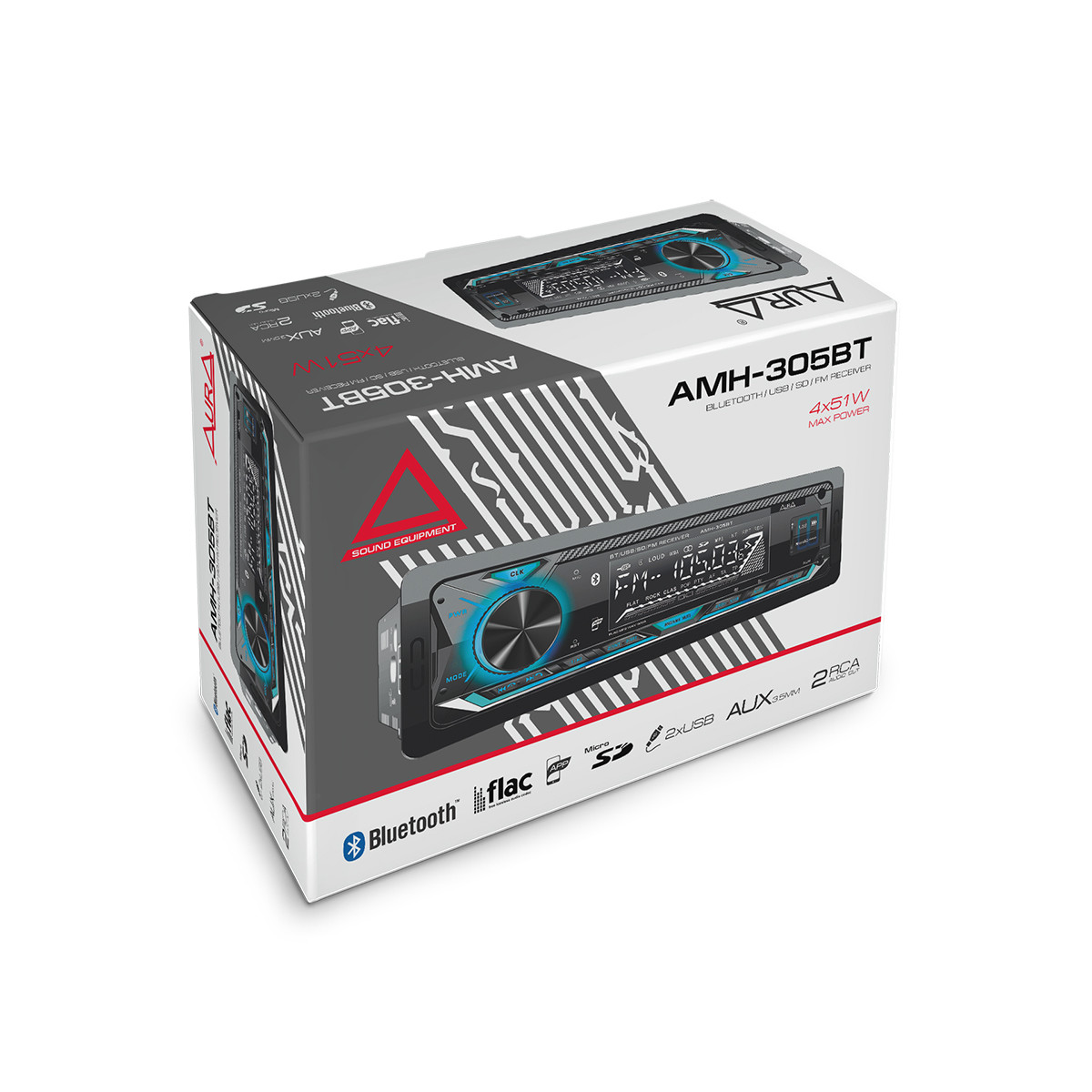 Головное устройство Aura AMH-305BT