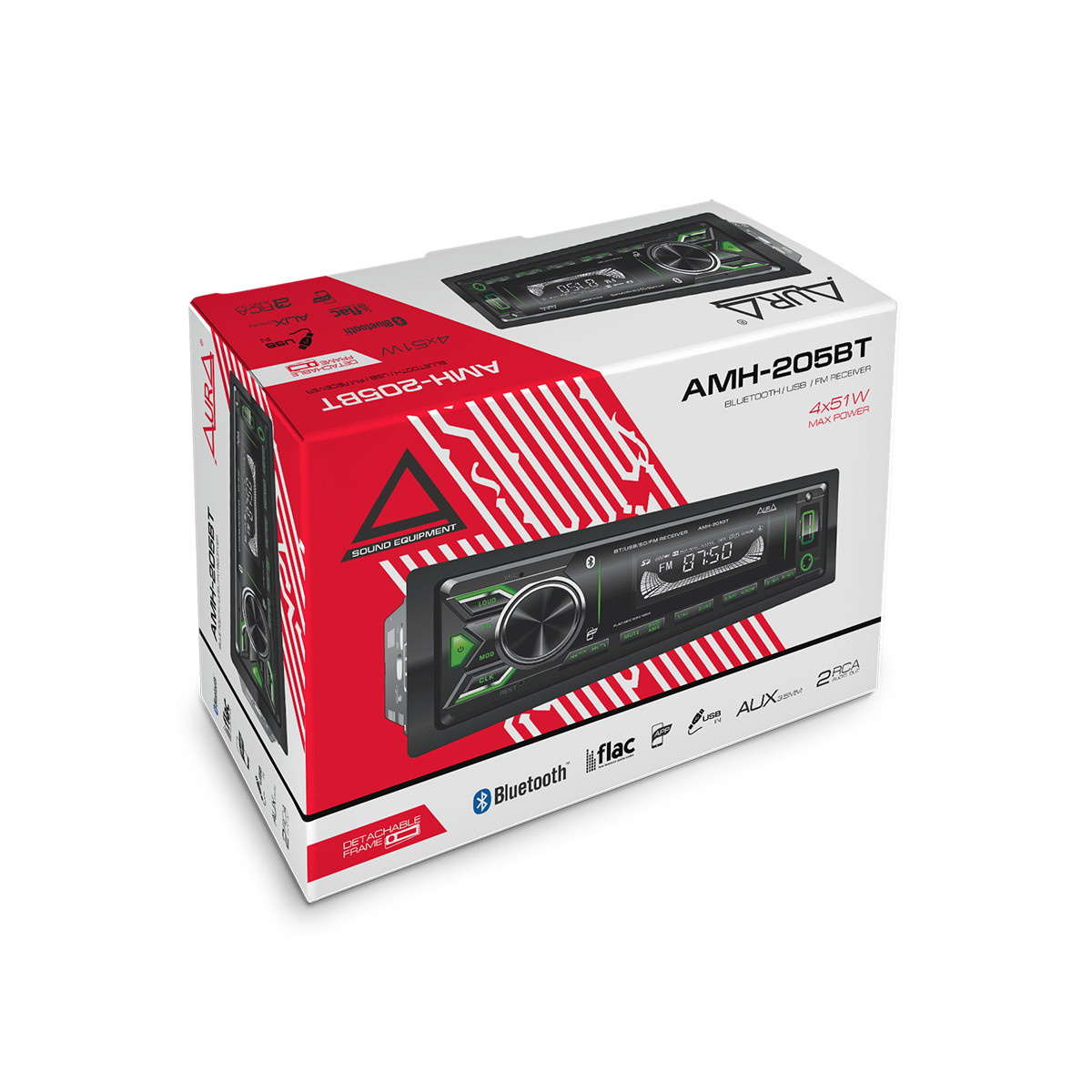Головное устройство Aura AMH-205BT