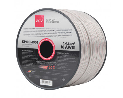 Акустический кабель (16 AWG) ACV KP100-1002