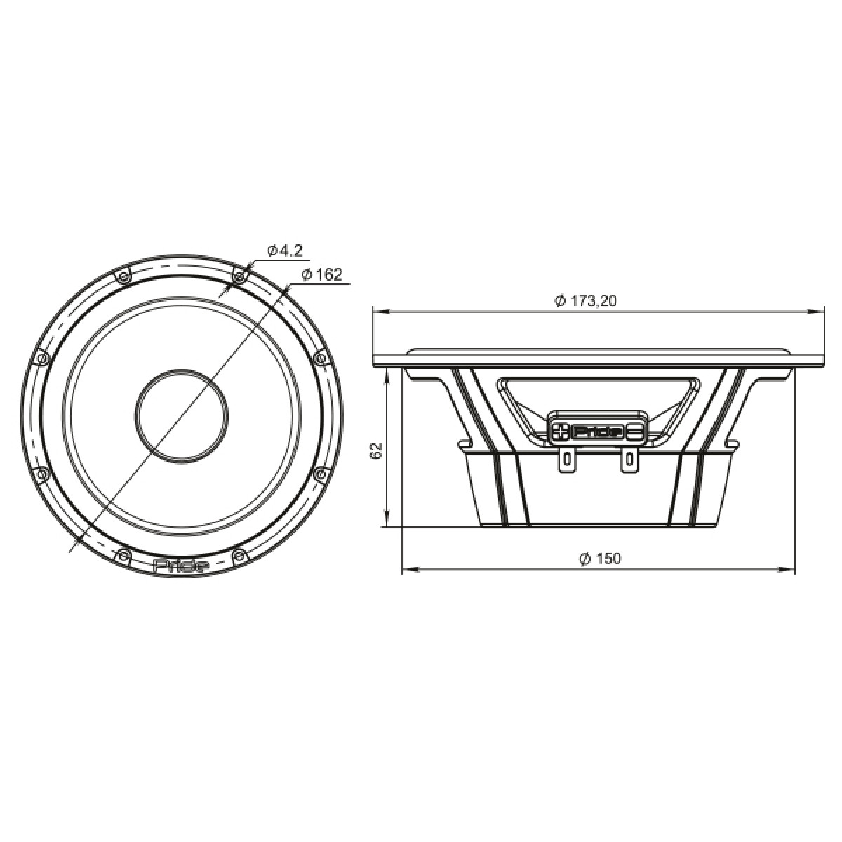 Компонентная акустика Pride Harmony 6.5 v.2